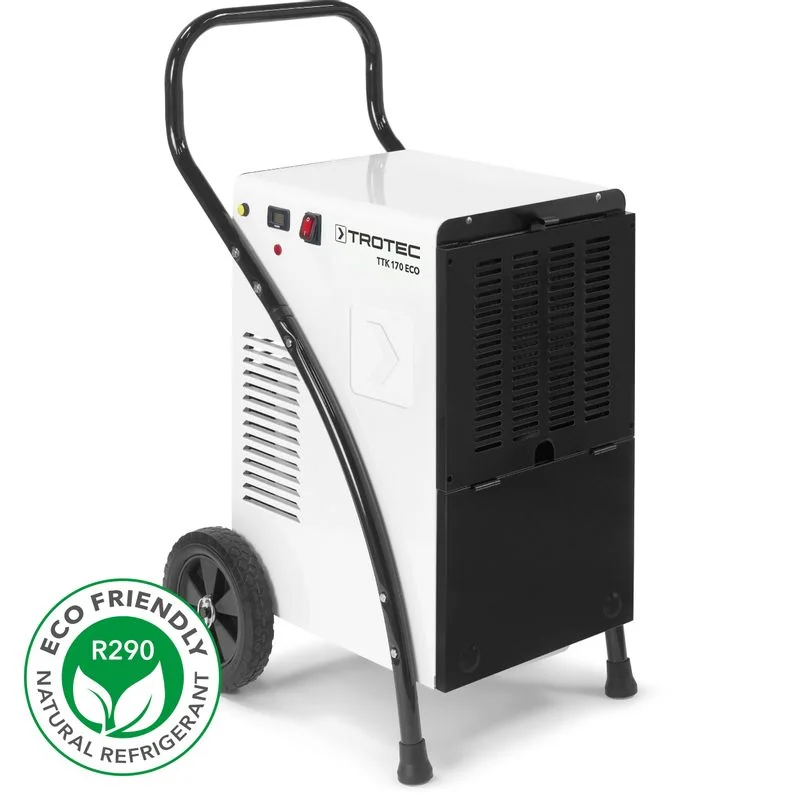Trotec TTK 170 ECO kerekes páramentesítő, gyártói termékfotó